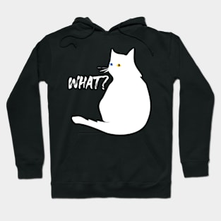 White Cat! What? Hoodie